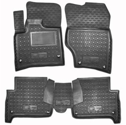 Килимки в салон гумові Audi Q7 2005-2015 Avto-Gumm