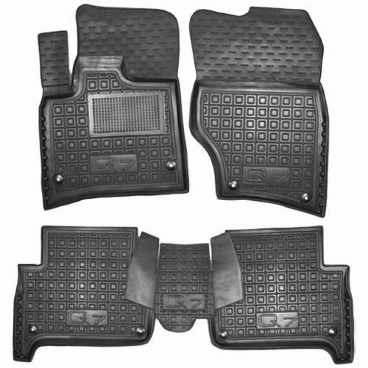 Килимки в салон гумові Audi Q7 2005-2015 Avto-Gumm