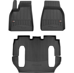 3D Коврики в салон резиновые Tesla Model X 2015 6 мест Frogum 3D408630 3D Коврики в салон резиновые Tesla Model X 2015 6 мест Frogum 3D408630