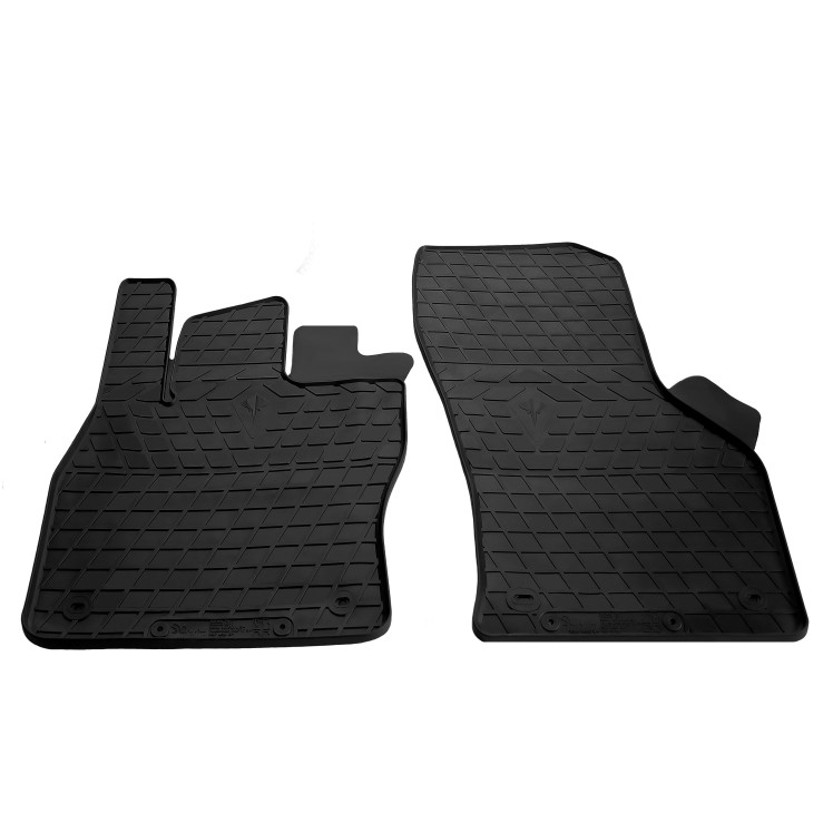 Килимки в салон гумові Skoda Octavia A7 2013-2020/Karoq/VW Golf 7/Touran/Audi A3/Leon Stingray