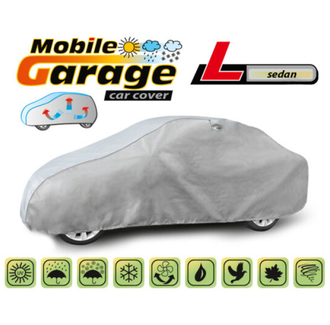 Тент автомобильный "L" Kegel Mobile Garage Polyester c мембран 4.25х1.36х1.48м седан 5-4112-248-3020