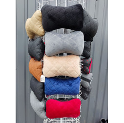 Подушка під голову Crazy бежева/беж кант 1шт