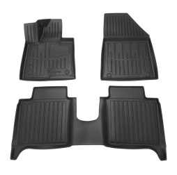 3D Коврики в салон резиновые Zeekr X 2025 3шт Stingray des 2020