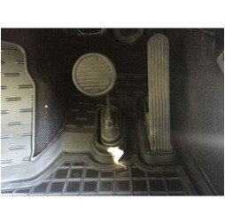 Коврики в салон резиновые Smart (450) 1998-2007 Fortwo Avto-Gumm
