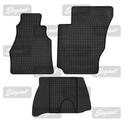 Коврики в салон резиновые Mercedes-Benz Sprinter 1995-2006/VW LT-2 1996-2006 Frogum 210074