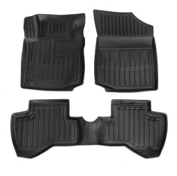 3D Коврики в салон резиновые Citroen C1 2005-2014/Peugeot 107 2005/Toyota Aygo 4шт Stingray des 2020