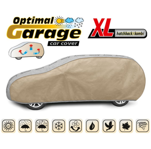 Тент автомобільний "XL" Kegel Optimal Garage Polyester 4.55х1.36х1.48м хетчб/уні XL 5-4317-241-2092