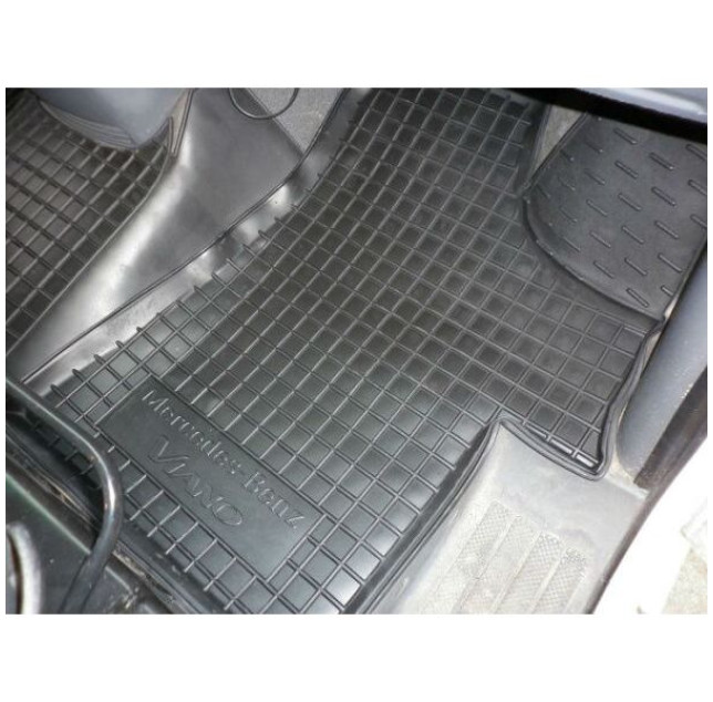 Килимки в салон гумові Mercedes-Benz Vito(Viano) W639 2003-2014 1+2 Avto-Gumm