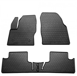 Коврики в салон резиновые Ford C-Max 2010 clips FC2 2шт Stingray design 2016