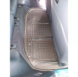 Коврики в салон резиновые Zeekr 9X 2-3ряд из 2-х частей Avto-Gumm