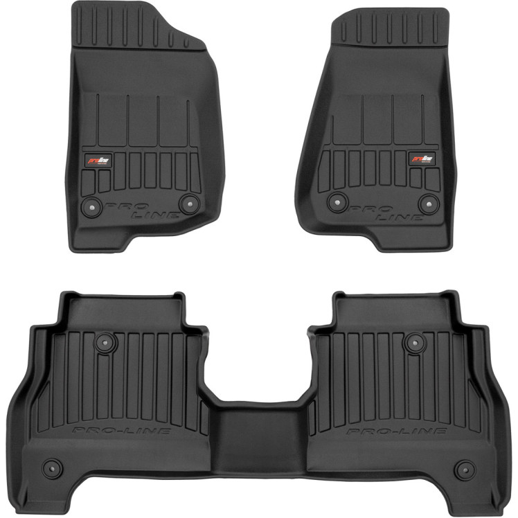 Коврики в салон резиновые Jeep Gladiator 2019 3D Frogum 3D426573 Коврики в салон резиновые Jeep Gladiator 2019 3D Frogum 3D426573