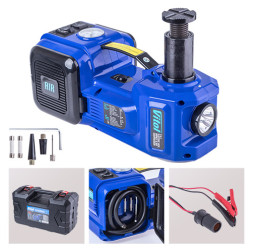 Домкрат автомобильный электрический винтовой Vitol  2т HF01-A + компрессор 10А, 35л/мин