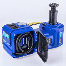 Домкрат автомобильный электрический винтовой Vitol  2т HF01-A + компрессор 10А, 35л/мин