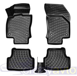 3D Килимки в салон гумові Land Rover Range Rover Sport 2005-2013 Rizline