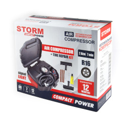 Автокомпресор Storm Compact Power 20700 12 л/хв.