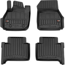 3D Коврики в салон резиновые Renault Zoe 2012-2019 Frogum 3D425651