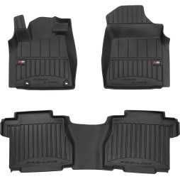 3D Коврики в салон резиновые Toyota Tundra 2007-2014 CrewMax Frogum 3D409958