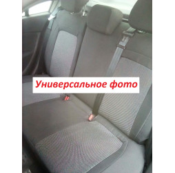 Чохли для сидінь Renault Logan 2012/Sandero Stepway роздільна спинка, 2підлокіт CarDress