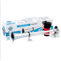 Сигнал воздушный 1 труба СОНАР 40 см SAZ-10 фанфарний