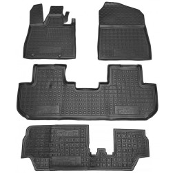 Коврики в салон резиновые BYD Tang L 2025 EV 7мест Avto-Gumm