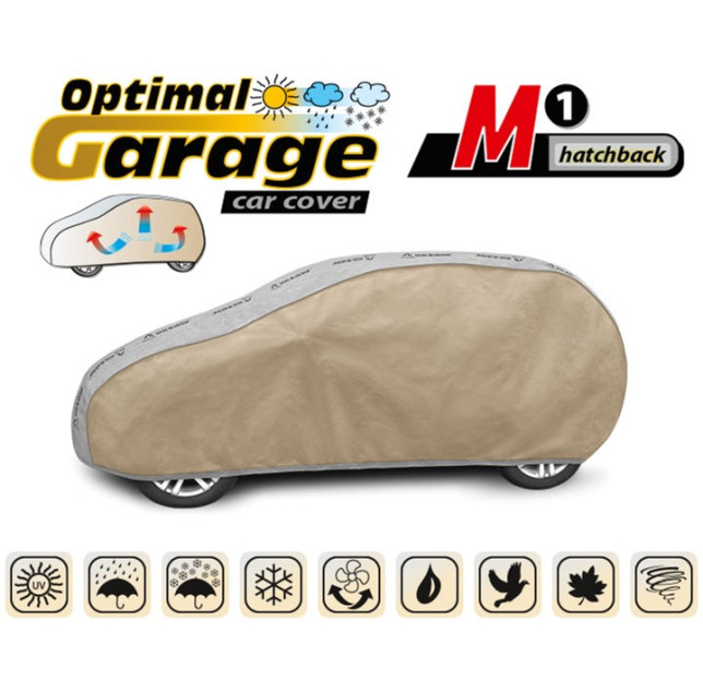 Тент автомобильный "M" Kegel Optimal Garage Polyester 3.55х1.36х1.48м хетчбек M1 5-4313-241-2092