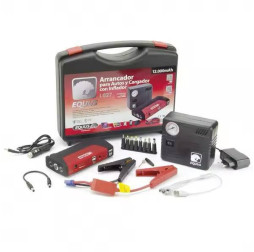 Пуско-зарядное устройство EQUUS 12в 50800 mAh Vitol 63913 с компрессором Пуско-зарядное устройство EQUUS 12в 50800 mAh Vitol 63913 с компрессором