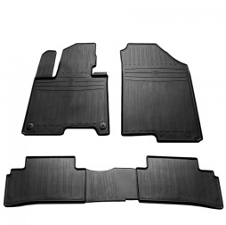 Коврики в салон резиновые Kia Sportage 2021 2шт передние Stingray des 2017 Коврики в салон резиновые Kia Sportage 2021 2шт передние Stingray des 2017