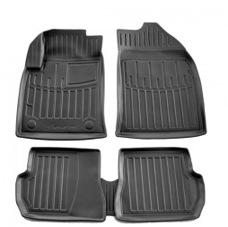 Коврики в салон резиновые Ford Fiesta 2002-2008/Fusion 2002-2012/ Mazda 2 2002 5шт Stingray 3D