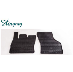 Коврики в салон резиновые Skoda Octavia A7 2013-2020/VW Golf 7/Seat Leon/Audi A3 2012 2шт Stingray Коврики в салон резиновые Skoda Octavia A7 2013-2020/VW Golf 7/Seat Leon/Audi A3 2012 2шт Stingray