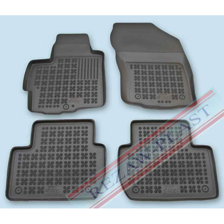 Коврики в салон резиновые Mitsubishi Outlander XL 2007/Citroen C-cros 07/Peugeot 4007  Rezaw-Plast R