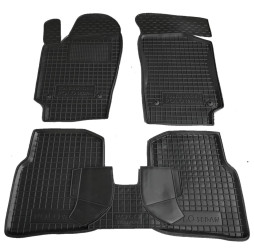 Килимки в салон гумові VW Polo 2010-2020 седан Avto-Gumm