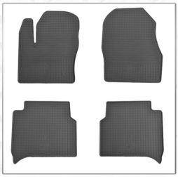 Коврики в салон резиновые Ford Transit Connect 2013 4шт Stingray Коврики в салон резиновые Ford Transit Connect 2013 4шт Stingray