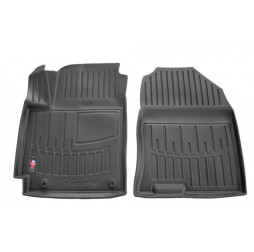 3D Коврики в салон резиновые Hyundai Kona 2017-2023 2шт передние Stingray des 2020 