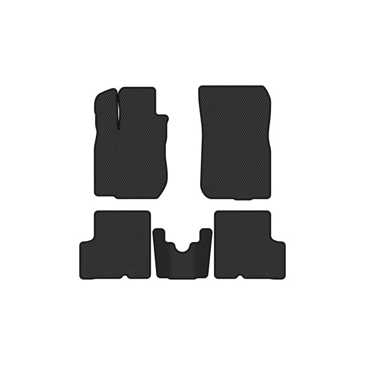 Коврик в багажник EVA Renault Megane 2008-2015 хетчбек серые/черн кант