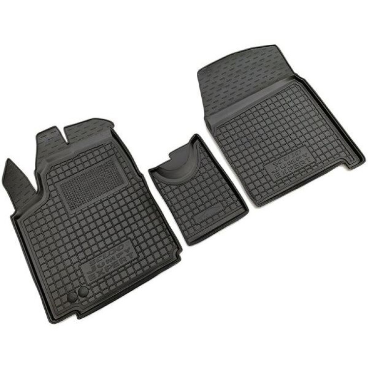 Килимки в салон гумові Fiat Scudo 2007-2015 2.0 Avto-Gumm