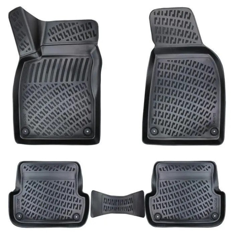 3D Килимки в салон гумові Seat Exeo 2008-2013 Rizline