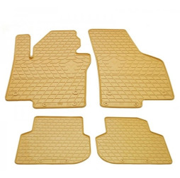 Коврики в салон резиновые VW Jetta 2011-2018 бежевые Stingray des 2016 Коврики в салон резиновые VW Jetta 2011-2018 бежевые Stingray des 2016