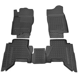 Килимки в салон гумові Nissan Pathfinder (R51) 2010-2014 Avto-Gumm