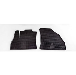 Коврики в салон резиновые Citroen Nemo 2007/Fiat Fiorino/Qubo 2008 2шт передние BUDGET