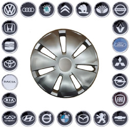 Колпаки для колес Kia R16 4шт SKS/SJS 433