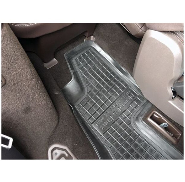 Килимки в салон гумові Mercedes-Benz GL-Class X166 2012-2019/GLS X166 2012-2019 7міс Avto-Gumm