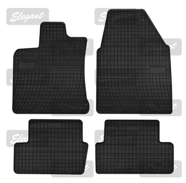 Килимки в салон гумові Nissan Qashqai 2007-2014 Frogum 200450