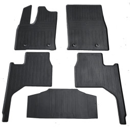 Коврики в салон резиновые Toyota Land Cruiser 300 2021 5шт Stingray des 2017 Коврики в салон резиновые Toyota Land Cruiser 300 2021 5шт Stingray des 2017