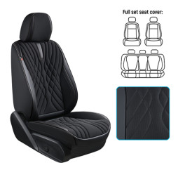 Чехлы универсальные  "5D" EKO черные VOIN V-8863Bk