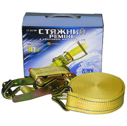 Стяжка груза 10м 3.5т 50мм Vitol ST-212-10 YL 