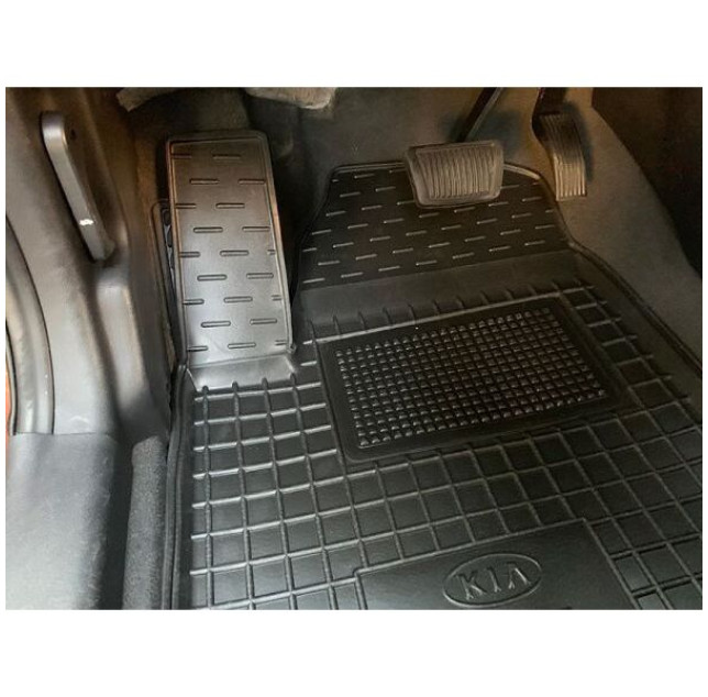 Килимки в салон гумові Kia Soul 2008-2013 Avto-Gumm