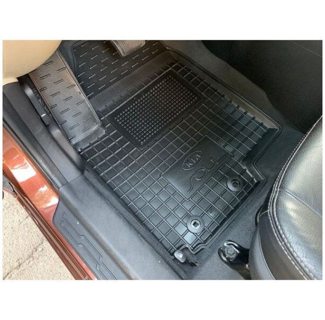 Килимки в салон гумові Kia Soul 2008-2013 Avto-Gumm