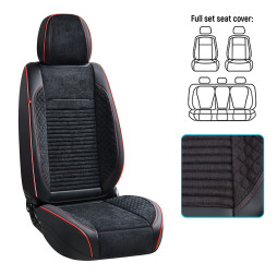 Чехлы универсальные  "5D" EKO черные VOIN V-8866Bk/RdL