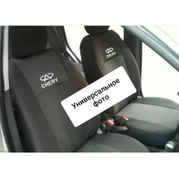 Чехлы для сидений Chevrolet Aveo 2011-2016 делен спин, передн подлок АВ-Текс