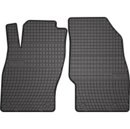 Коврики в салон резиновые Opel Corsa D 2006-2014 2 шт передние Frogum 200692P